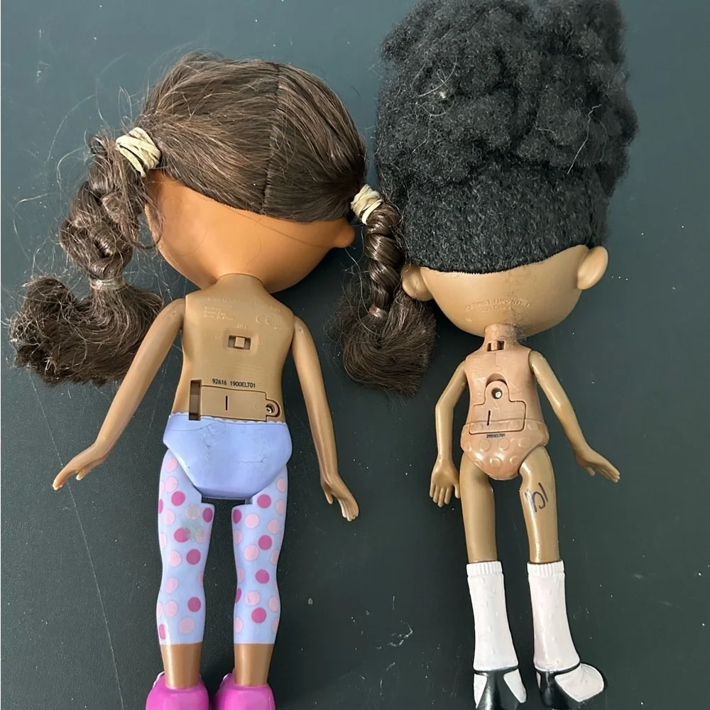 Disney Jr. Doc McStuffins talking Toy Hospital Doc Doll & ADA Twist Lab Doll 10”